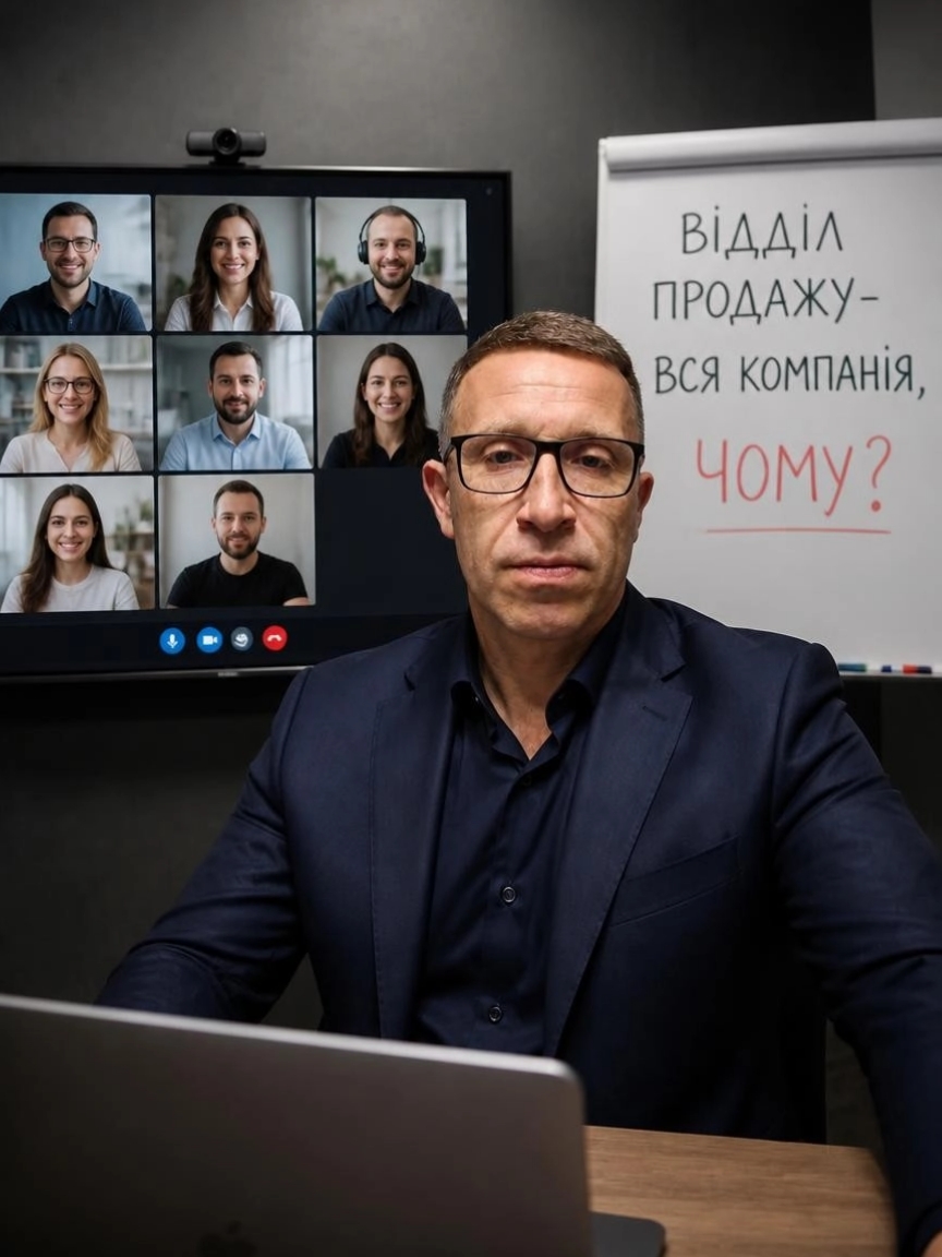 Відділ продажу = вся компанія
